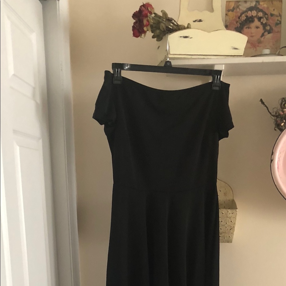 Asymmetrical Off The Shoulders Party / prom dress